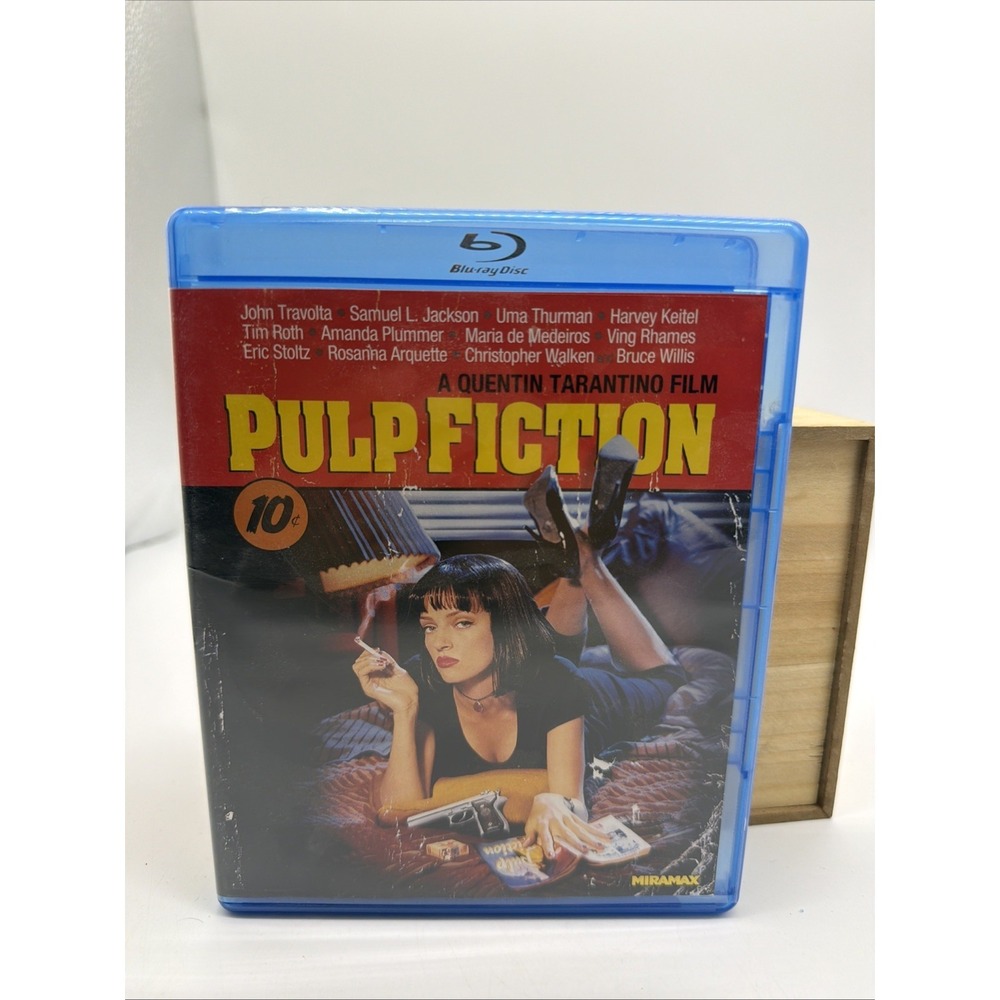 Pulp Fiction (Blu-ray, 1994) Very Good Condition